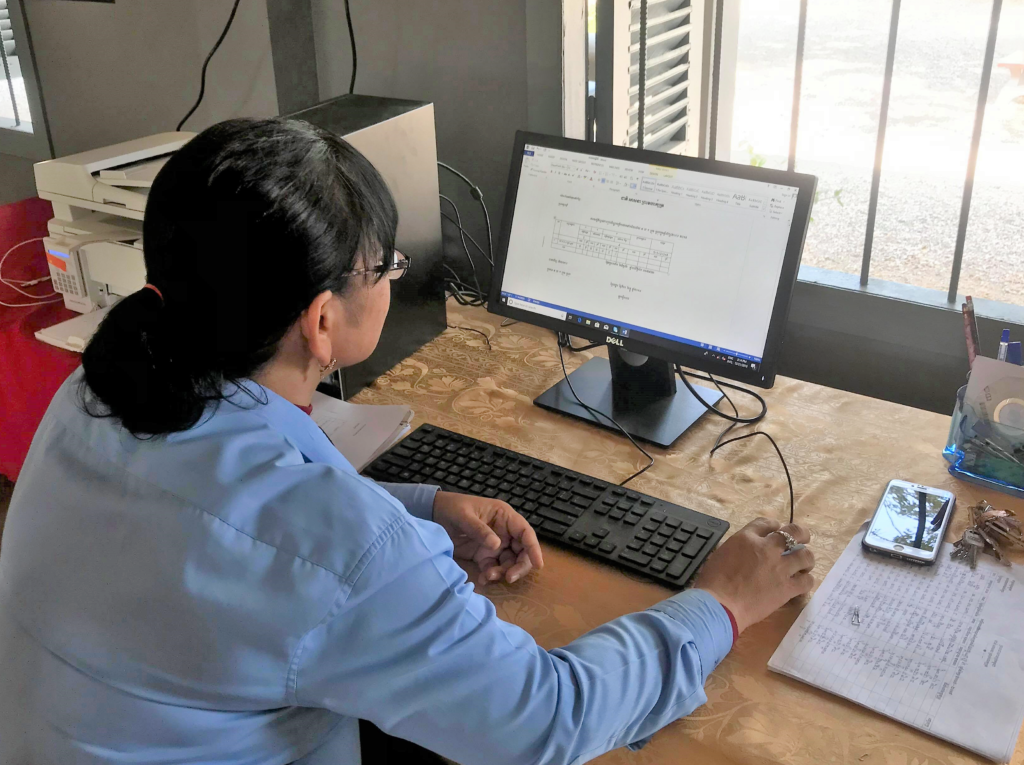 New computers for the teachers in Cambodia Acronis Cyber Foundation